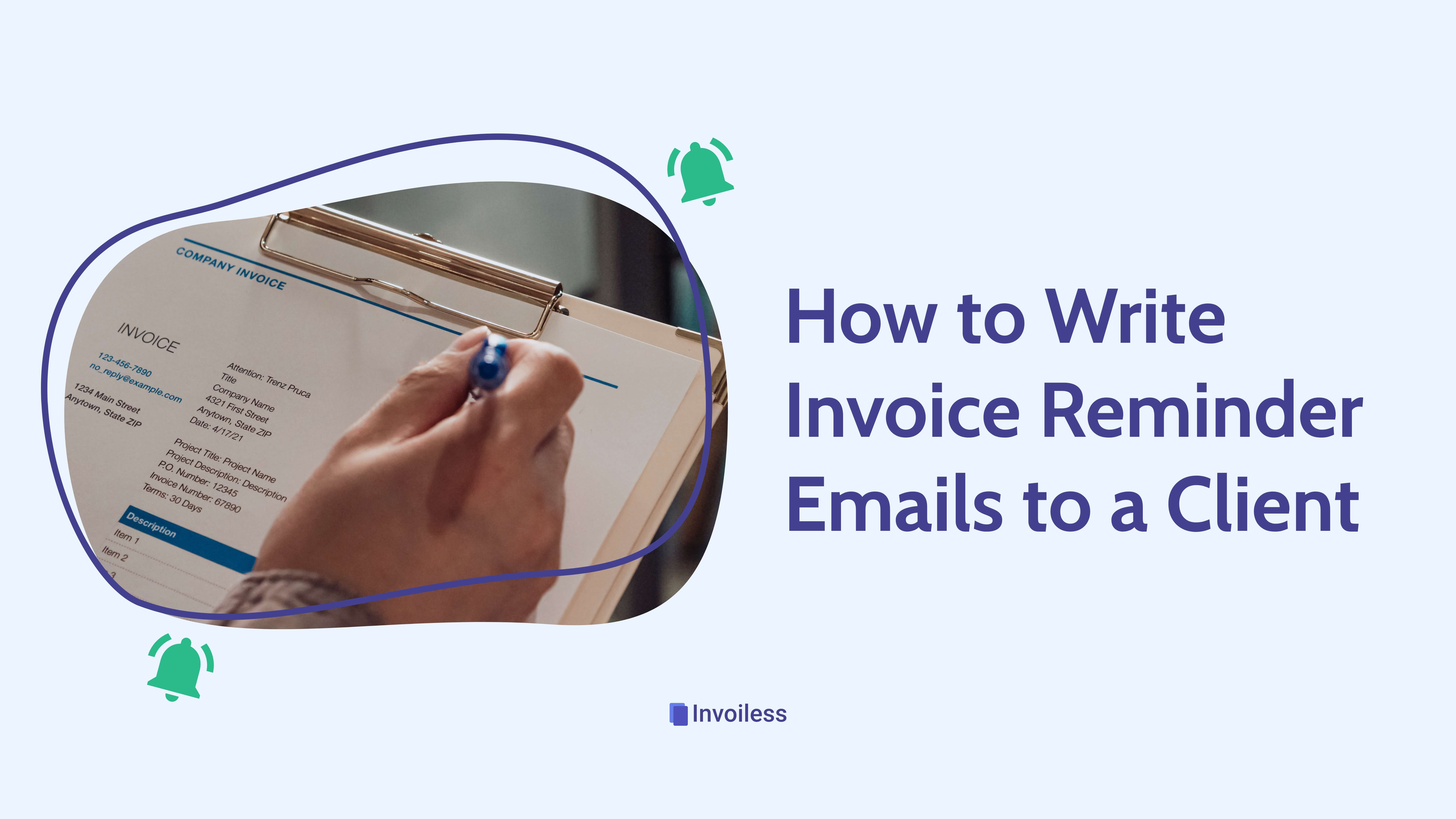 How to Write Invoice Reminder Emails to a Client?